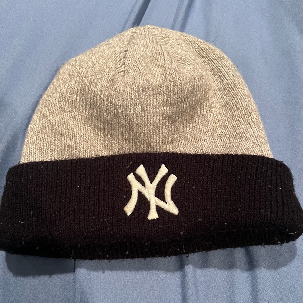 New York Yankees MLB Beanie Black/Grey